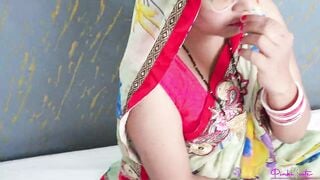 Sasur desi Bahu AFFAIR- Daughter-in-law Fucked last time in saree by her Father-in-law in absense of her Husband.