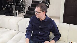 I MAKE AN AGREEMENT WITH MY STEPSON TO FUCK MY WIFE SO HE WON'T RAT ME OUT TO MY TRANSSEXUAL GIRLFRIEND