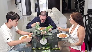 I MAKE AN AGREEMENT WITH MY STEPSON TO FUCK MY WIFE SO HE WON'T RAT ME OUT TO MY TRANSSEXUAL GIRLFRIEND