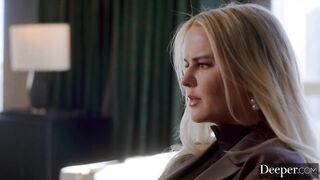 Deeper. Anal-curious submissive Vic gets her limits tested