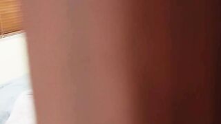 POV spying on my stepmother with her young girlfriend while my father is away. Unexpected ending