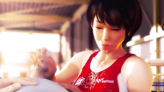 3D Hentai Animation - I Pass a Baton to Rena Senpai