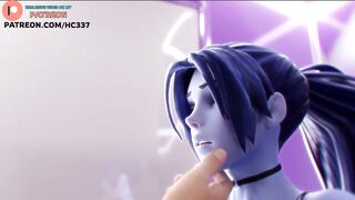 WIDOWMAKER FUCKED IN THE HOUSE AND GETTING CREAMPIE | OVERWATCH CARTOON FUCK 60FPS