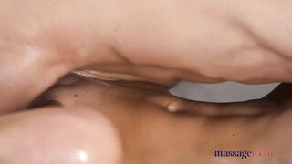 Tight body blonde has intense shaking orgasm after massage foreplay - by Massage Rooms