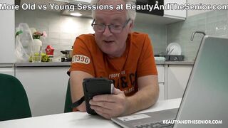 Should We Fuck an Old Guy? Claudia Colt and Gina Lin for BeautyAndTheSenior