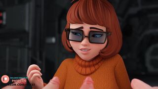 VELMA TEST SO MANY DICKS IN THE DUNGEON - SCOOBY DOO HENTAI ANIMATED CARTOON