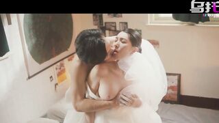 Wedding bride fucks ex for one last time- Psychoporn Movie