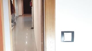 A Guy's Dream Whore Got the Wrong Door. Huge Squirt with Cum Fucking