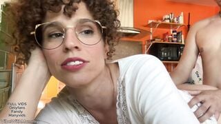 Horny Vlogger Stepmom Fucks College Guy