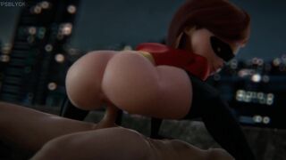 Helen Parr cowgirl big ass - Incredibles (FpsBlyck)