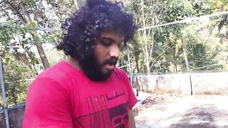 Out door sex, Vaishnavy and Sharun Raj out door romance and sex, Mallu couple hot romance with sex in terrace
