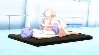 Busty Swimmer Loves To Train Cocks To Receive Creampies