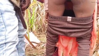 village bhabhi fucked in sugarcane (Doggy Style Pussy Fucking Video)