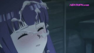 Teen Couple Have Sex In a Village Hut to Keep Warm! Fern x Stark Anime Parody (2025)