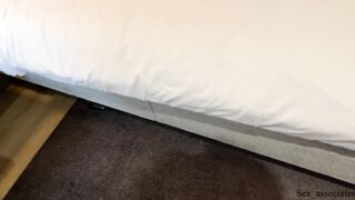 "If you want to marry my father I need to "taste" you first." Naive stepmom was tricked into fucking