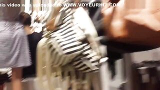 Exciting Candid Upskirts Demonstrate Young Wild Zebra