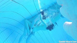 Nudist Couples Underwater Pool Hidden Spy cam Voyeur HD 2