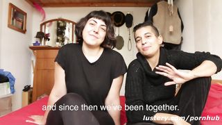 Amateur Lesbians Talk Sex then Demonstrate!