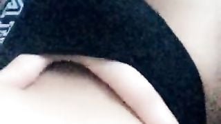 Young Teen Fingers Pussy Cums Tight Panties Masturbation Young Girl