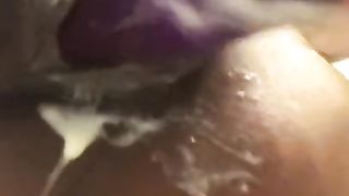Sexy Ebony Massive Squirt