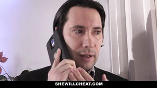 SheWillCheat - Slutty Wife Analed by Husbands Friend