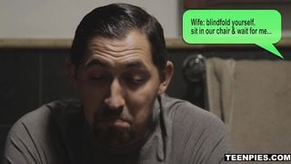 TeenPies - Teen Filled up By BlindFolded Step-Dad