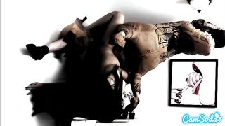 lesbian latina step sister gets fucked by teen loving TREX on her college dorm r