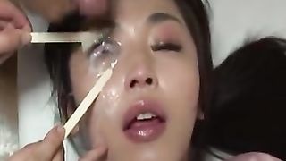 Cum in Open Eye