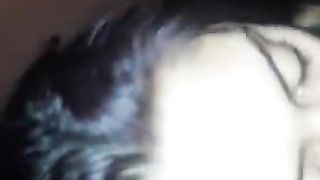 I look into the Camera as I Shove his Dick down my Throat