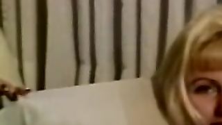 Bigtitted vintage blond gets flexible fuck