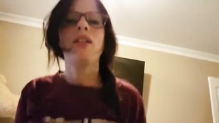 Anal Sex with Busty Sister Model, Moaning and Riding (snapchat: xCatChloex)