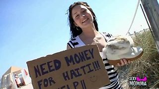 Chica house maid enjoys 2 b flirted then get twat licked& screws heavy big cock