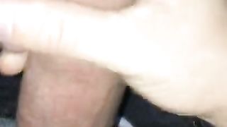 Amateur Video Horny Guy Masturbating after Pulling over his Car