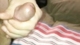 Jacking off my Hard Cock until it Explodes... Huge Load Shoots Far.