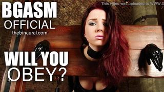 Will You Obey? - Slave Hypnosis (BGASM)