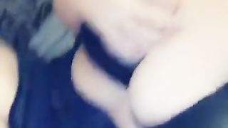 British Whore gets Facefucked in Mouth Gag and Tit Fucks Big Cock