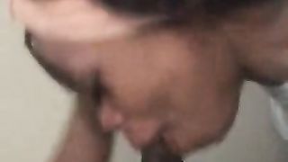 Goat gets her Face Fucked before Work