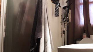 18 Year old SISTER Caught taking a Shower on Hidden Spy Cam!