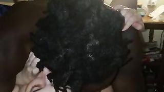 Giving her BBC Deep inside her Stomach POV Creampie