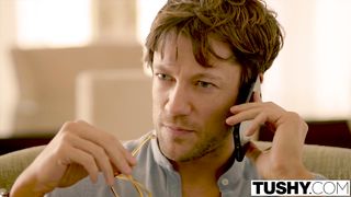 TUSHY Eva Lovia movie part 5 FIRST double penetration and big gapes