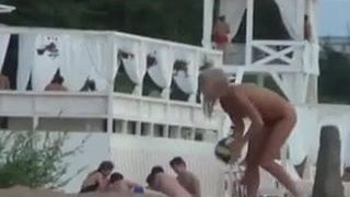 Nude Beach Volleyball