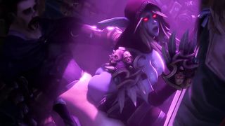 Sylvanas Windrunner PMV Birthday Cake