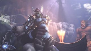 Sylvanas Windrunner PMV Birthday Cake