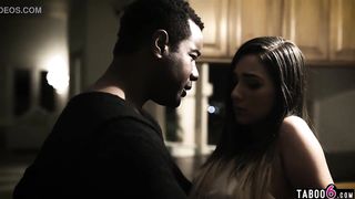 Black daddy gets a piece of his sons new girlfriend