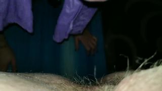 Teen Licks Ass and Sucks Cock Close Up... Cum in Throat