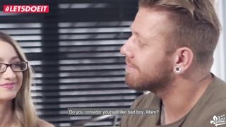 LETSDOEIT - Kinky French Teen Gets Rough Sex At Porn Casting