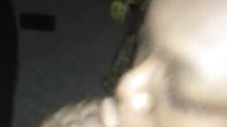 Petite Ebony Babe gives Nasty Blow Job