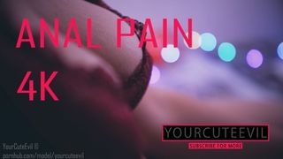 Anal Pain Homemade POV 4K YourCuteEvil