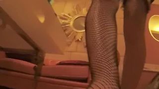 Japanese Giantess - Fishnet POV