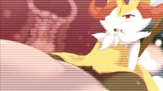 Braixen x Trainer PoV